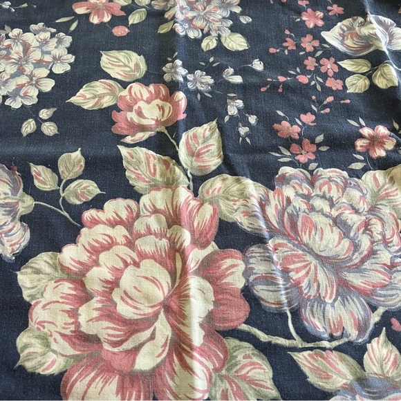 Vintage Floral Twin Duvet Cover with snaps + Pillow Case | Shabby Cottagecore - Picture 11 of 11